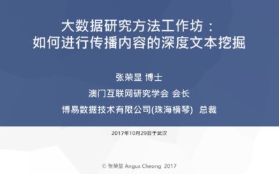 文本大数据深度挖掘，你掉了多少坑？